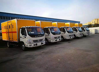 承留镇爆破器材运输车
