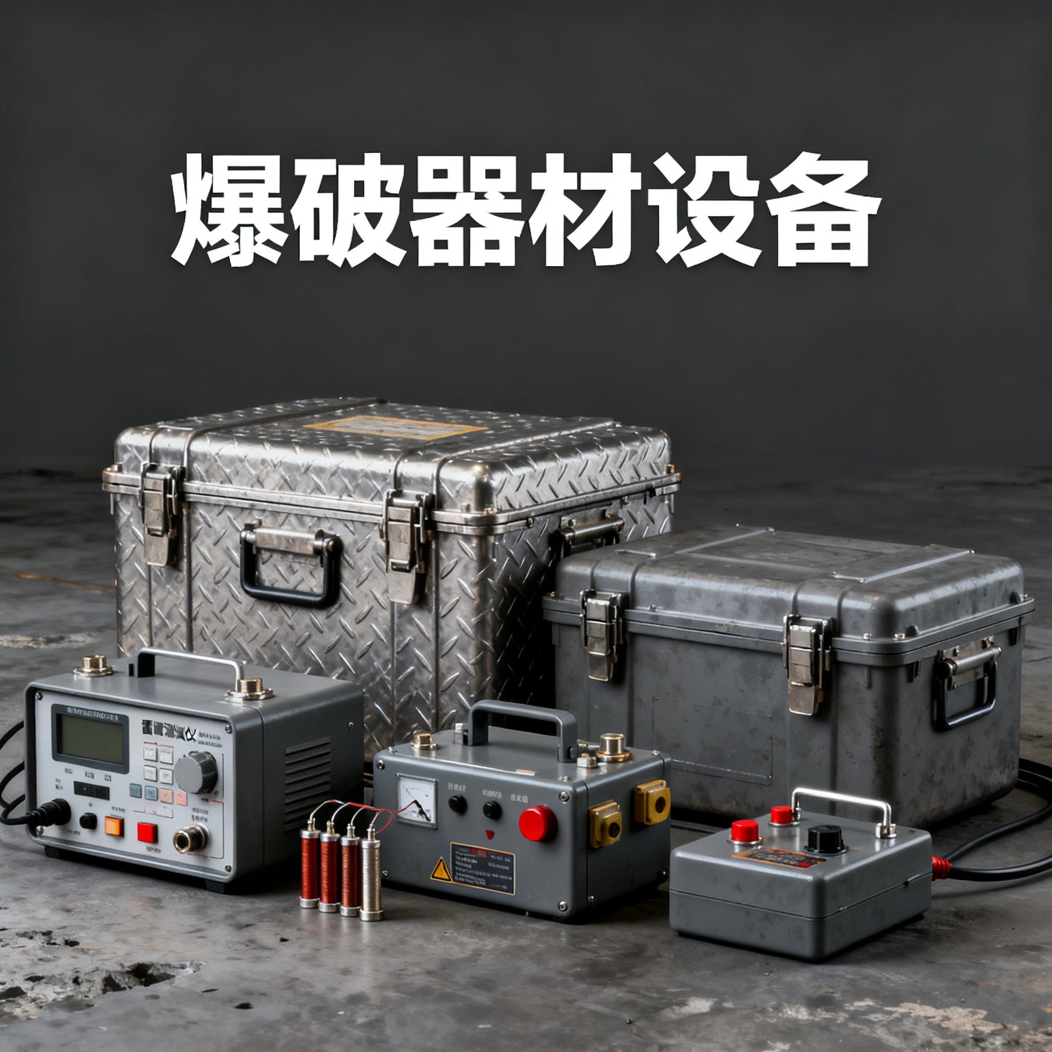 承留镇爆破工程师的“兵器库”:常用器材一册通